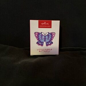 Hallmark Keepsake Purple and Blue Butterfly Ornament